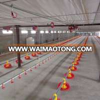 poultry feeding system Automatic nipple drinker pan feeding line raising equipments